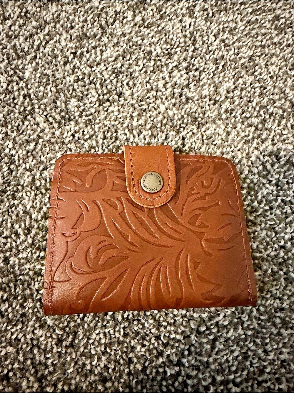 Portland Leather Goods Mini Bifold Wallet Brown